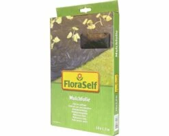 FLORASELF Mulchfolie Zwart 10x1,2m M/UV