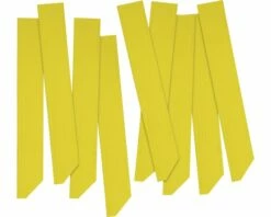 FLORASELF Etiketsteker Hout Geel 25 St.