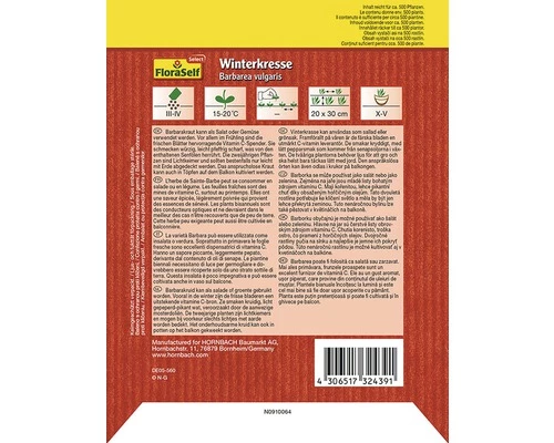 FLORASELF® Barbara Kruid 4 FLORASELF® Barbara Kruid - Afbeelding 2