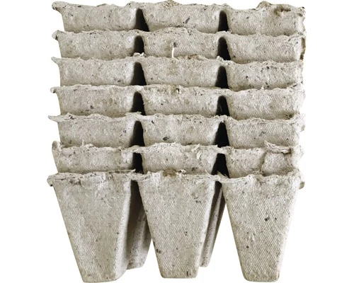 FLORASELF® Turfpotten 4x4 Cm 48st 4 FLORASELF® Turfpotten 4x4 Cm 48st - Afbeelding 2