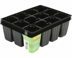 FLORASELF Kweekpotjes 17x13x5 Cm 4 X 12 Potjes