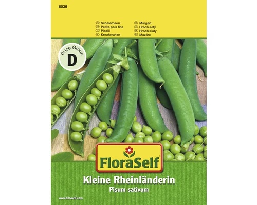 FLORASELF® Spliterwten Kleine Rheinländerin Groentezaden 3 FLORASELF® Spliterwten Kleine Rheinländerin Groentezaden