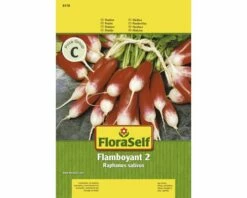 FLORASELF® Radijs Flamboyant 2 Groentezaden