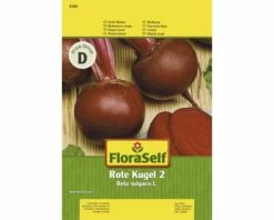 FLORASELF® Rode Bieten Rode Kogel 2 Groentezaden