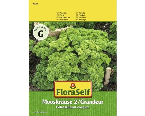 FLORASELF® Peterselie Mooskrause 2 Grandeur Kruidenzaden 3 FLORASELF® Peterselie Mooskrause 2 Grandeur Kruidenzaden