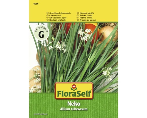 FLORASELF® Bieslook Neko Kruidenzaden 3 FLORASELF® Bieslook Neko Kruidenzaden
