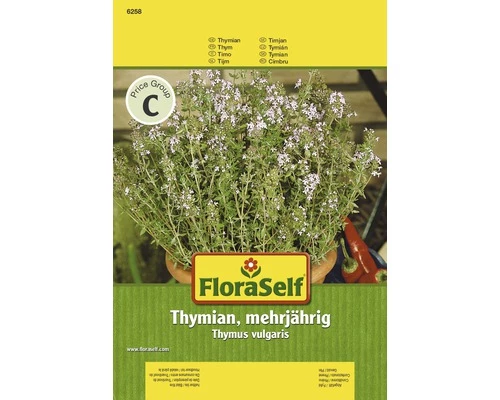 FLORASELF® Tijm Vaste Plant Kruidenzaden 3 FLORASELF® Tijm Vaste Plant Kruidenzaden