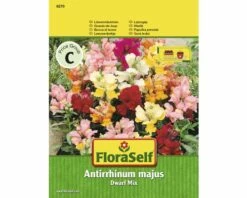 FLORASELF® Leeuwenbek Mix Van Dwergbloemen Antirrhinum Majus Bloemenzaden