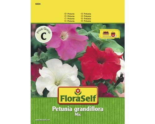 FLORASELF® Petunia Mix Petunia Grandiflora Bloemenzaden 3 FLORASELF® Petunia Mix Petunia Grandiflora Bloemenzaden