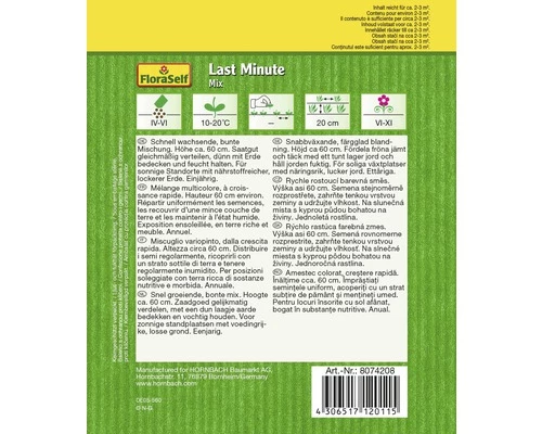 FLORASELF® Last Minute Mengsel Bloemenzaden 4 FLORASELF® Last Minute Mengsel Bloemenzaden - Afbeelding 2