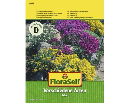 FLORASELF® Bloemen Voor Rotstuin Mix Bloemenzaden 3 FLORASELF® Bloemen Voor Rotstuin Mix Bloemenzaden